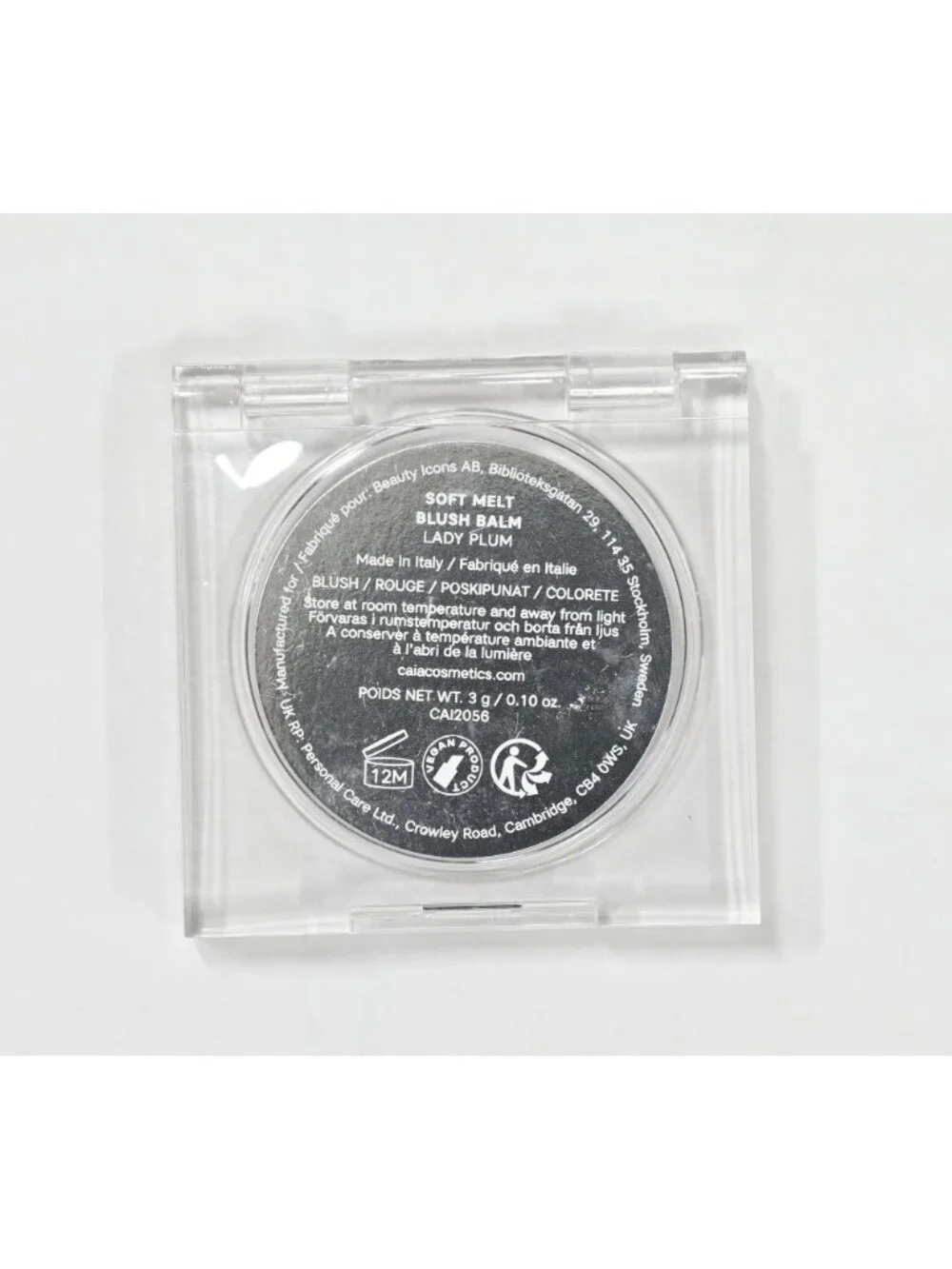 CAIA Soft Melt Blush Balm in Lady Plum